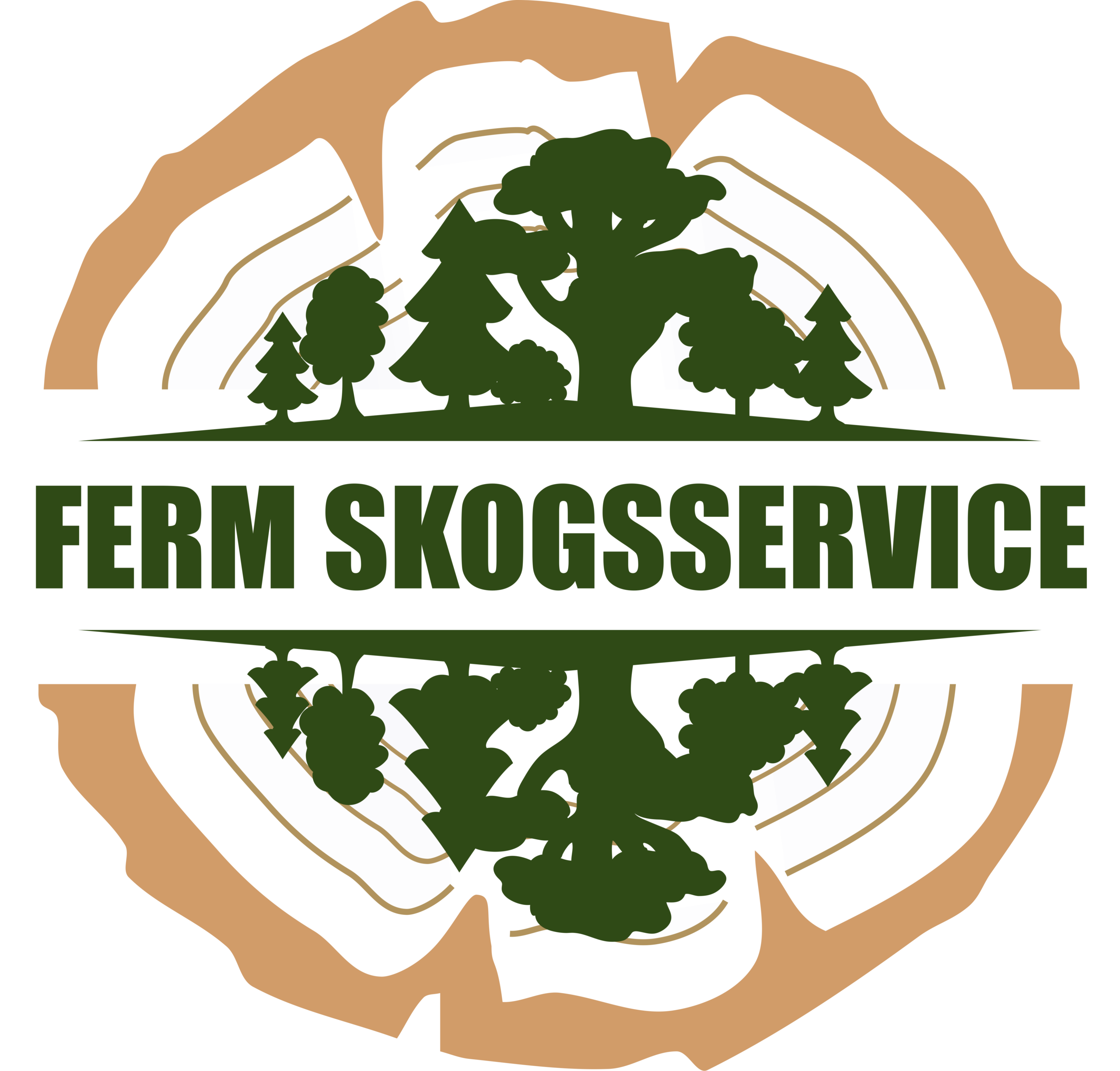 Logga för Ferm skogsservice